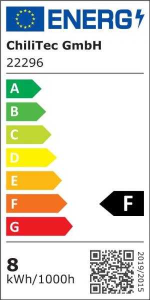 LED Glühlampe E27, klar 3000k, 860lm, 230V / 8W, warmweiß