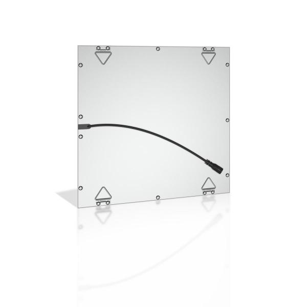 LED Panel 30x30cm 18W warmweiss 3000K Rahmen silber