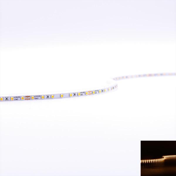 Strip Warmweiß 24V CRI90 LED Streifen 5M 4W/m 140LED/m 3,5mm IP20 3000K